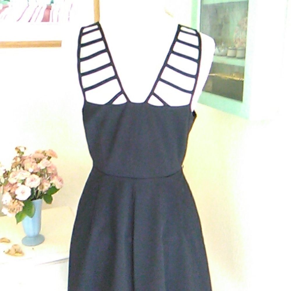 NWT Lane Bryant Cage Top Evening Dress - Picture 7 of 10